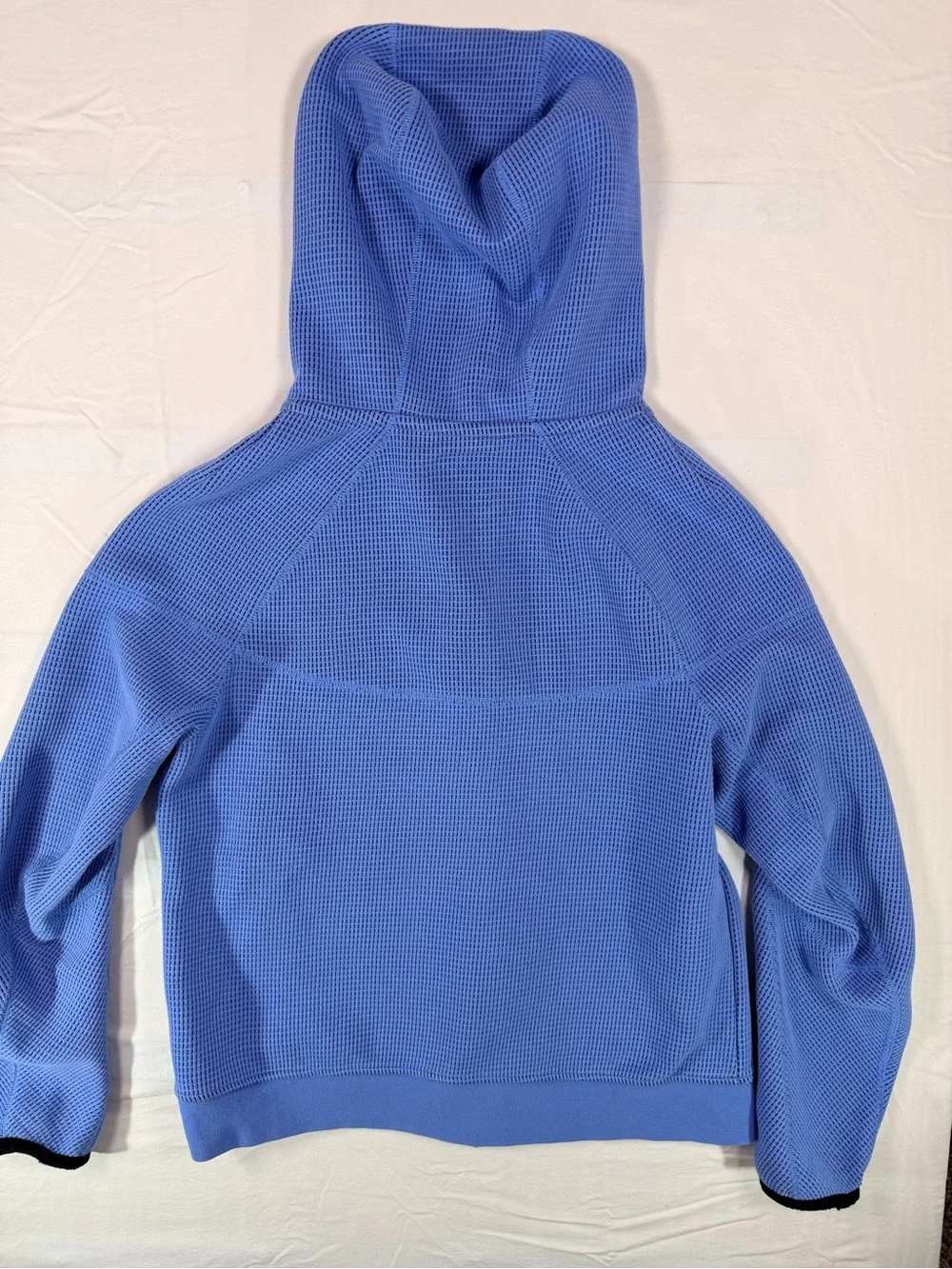 Nike Sportswear Tech Fleece Waffle Knit Hoodie Jogger Set Youth XL Blue